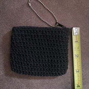 Black Woven pouch for your coins 🤩